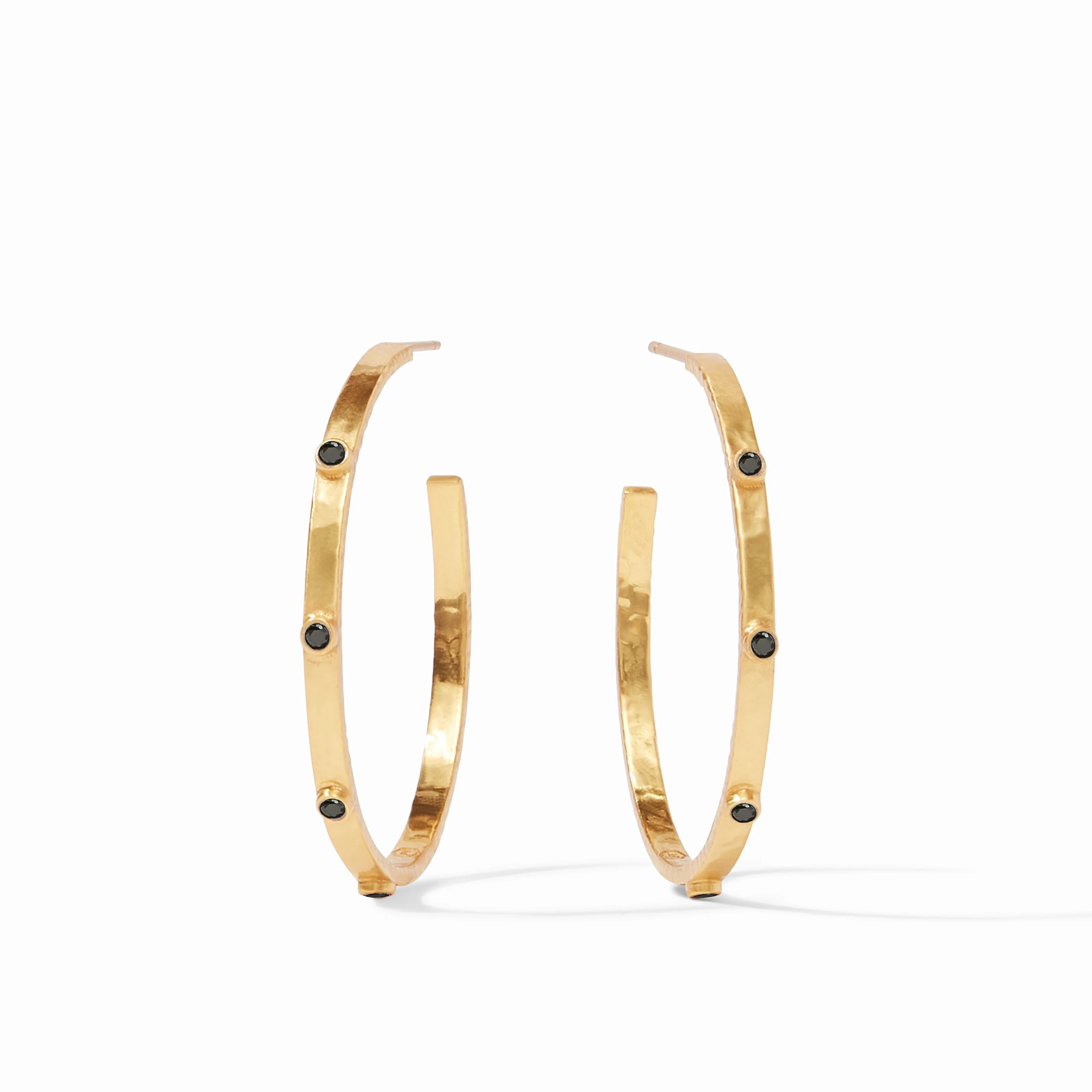Crescent Stone Hoop - Image 13
