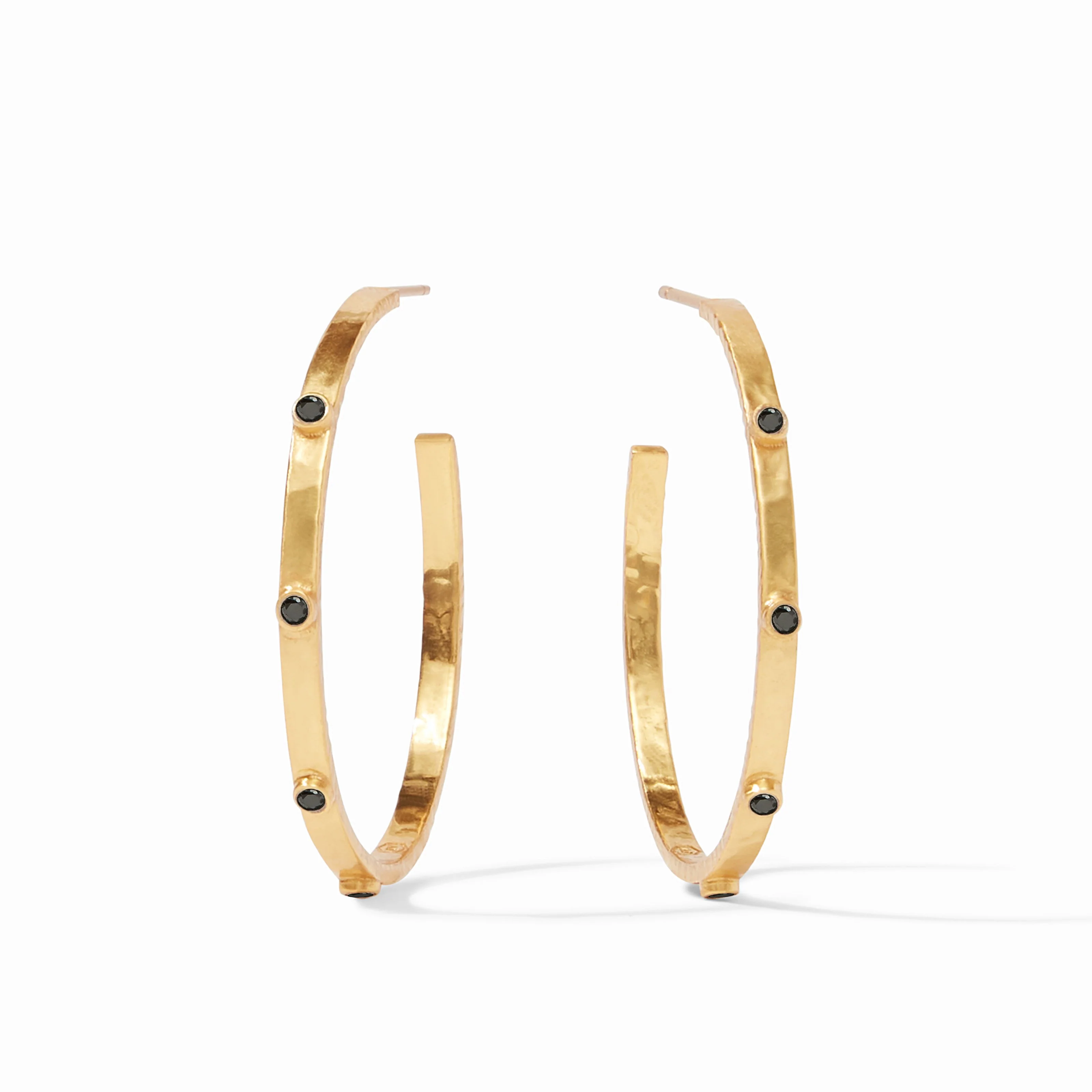 Crescent Stone Hoop - Image 14